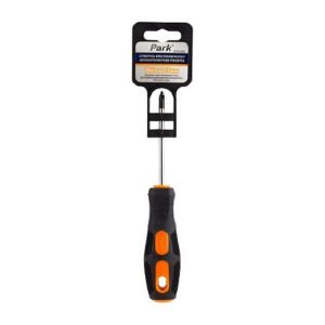 Отвертка Park Strom PH1х7,5 см 2-х компонентная ручка OTV015DK, крестовая