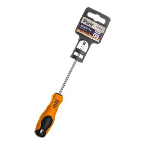 Отвертка Park Strom SL4х10 см 2-х компонентная ручка OTV005DK, шлицевая
