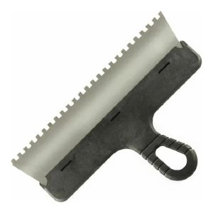 Шпатель зубчатый 250 мм зуб 6х6 мм нержавеющая сталь