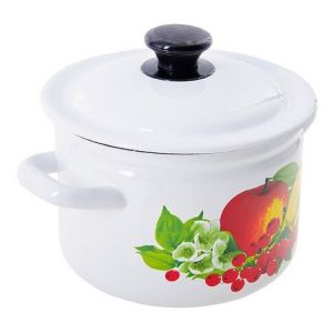 Кастрюля эмалированная, 4,0 л, КМЗ, Эквадор 41704-142/6