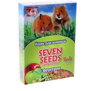 Корм для хомяков Seven Seeds с фруктами, 500 г