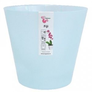 Горшок для цветов Фиджи Орхид D 160 мм, 1,6 л голубой перламутр ING1558ГЛПЕРЛ