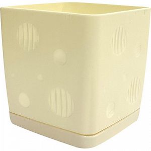 Горшок для цветов InGreen MICROCOSM 1,1 л Сливочный IG623610001