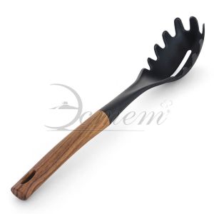 Ложка для спагетти Эстет коричневая ручка soft touch ЭТ-73522