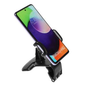 Держатель телефона TORSO с номером, раздвижной 5-8 см, поворотный, черный