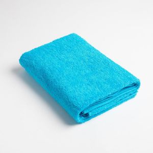 Полотенце махровое Экономь и Я 50х90 см, цв. голубой, 100% хлопок