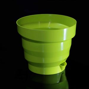 Горшок «Акцент» 1,6 л (фисташковый) d17 h13 см