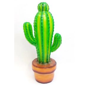 Фигура садовая гипс Кактус в горшке 39x21 см ГАРДЕНВИЛЛ
