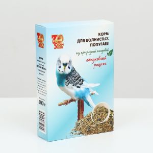 Корм Seven Seeds для волнистых попугаев, 500 г 1078694