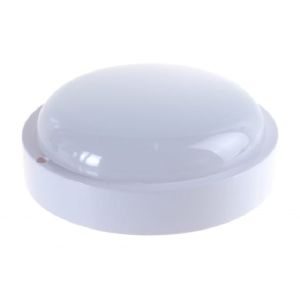 Светодиодный светильник Gauss ECO IP65 D140х51 8W 680lm 4000K ЖКХ круглый