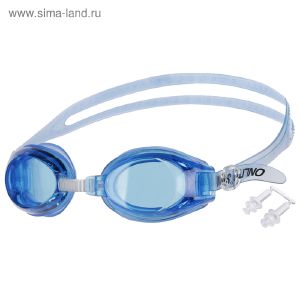 Очки для плавания взрослые + беруши 581628