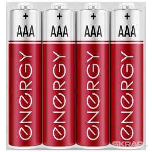 Батарейка солевая Energy R03/4S AAA 4 шт