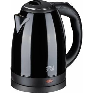 Чайник электрический Homestar HS-1010, 1,8 л, сталь, черный