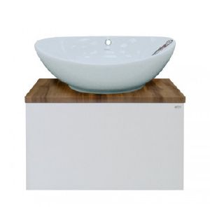 Тумба подвесная ИВА-60 комбинированная 1 ящ. MISTY