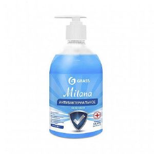 Жидкое мыло антибактериальное Grass Milana Original 0,5 л с дозатором