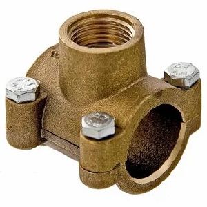 Тройник-Обойма ремонтная водоотвод вр 1/2х15