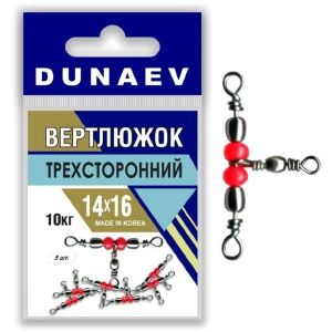 Вертлюжок трехсторонний Dunaev # 7x9  (6шт,20 кг)