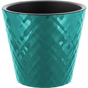 Горшок для цветов InGreen Manhattan 1,6 л, D160 мм, тропический лес IG670110096