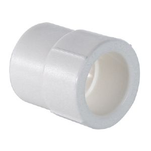 Муфта PP-R переходная ВР/ВР 20х25 мм Белый