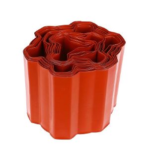 Лента бордюрная 10 см 9 м Красный