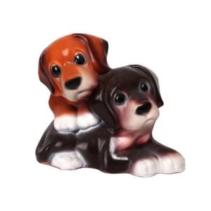 Фигура садовая гипс Лабрадоры 21х24 см ГАРДЕНВИЛЛ