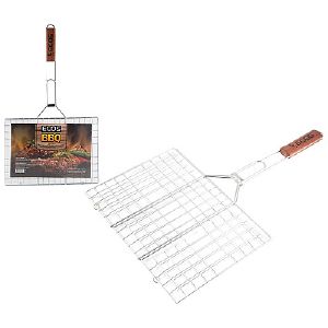 Решетка для барбекю ECOS RD-104D (6 секций, р-р 35х25х1,5 см, общая длина 60см, хром)