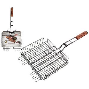 Решетка для барбекю ECOS-22139W с антипригарным покрытием, размер: 31x24x5см