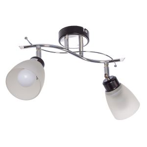 Светильник потолочный 01611/2CR+BK WT ЭкономСвет
