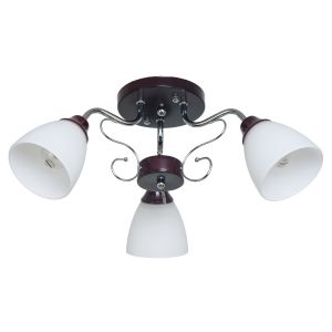 Светильник потолочный 50640/3CR+BR WT ЭкономСвет