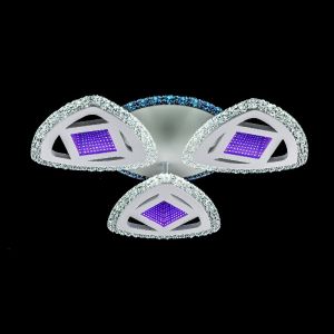 Светильник потолочный светодиодный 51250/3+1WT+3D ЭкономСвет