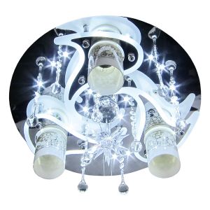 Светильник потолочный 5218/3+1CR WT RC WTLED ЭкономСвет