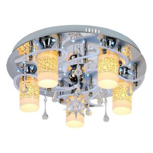 Светильник потолочный 5218/5+1CR WT RC WTLED ЭкономСвет