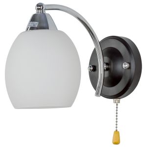 Светильник настенный 11126/1wCR+BK WT ЭкономСвет