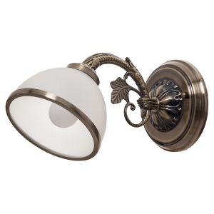 Бра классическое 13060/1wAB WT ЭкономСвет