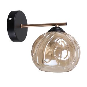 Бра классическое 13116/1wCPGD+MBK BR ЭкономСвет