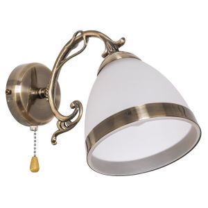 Бра классическое 30280/1wAB WT ЭкономСвет