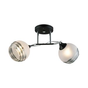 Люстра классическая 12139/2BK+CR WT ЭкономСвет