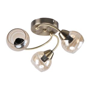 Люстра эконом 12150/3AB AMB ЭкономСвет