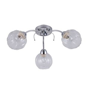 Люстра эконом 12195/3CR CL ЭкономСвет