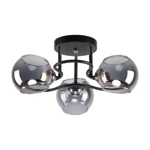 Люстра потолочная 20715/3CR+BK GR ЭкономСвет