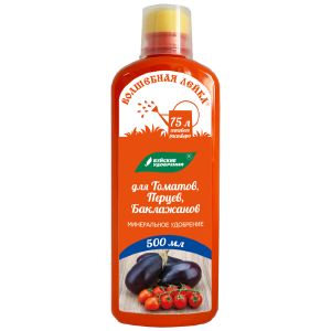 Удобрение БХЗ Волшебная лейка Томаты, перцы, баклажаны 0,5 л