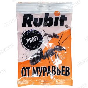 Гранулы от муравьев 75 г РУБИТ Спайдер