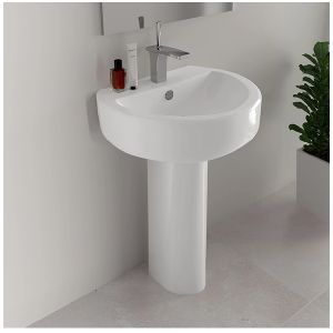 УМЫВАЛЬНИК-ТЮЛЬПАН «BEST-55» С ОТВ (SANITA LUXE)