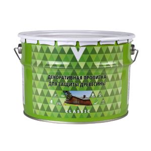 Защитно-декоративное покрытие V Classic 10,0 л Белая