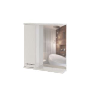 ШКАФ НАВЕСНОЙ «РОСТОК 65» ЛЕВЫЙ БЕЗ ПОДСВЕТКИ ПВХ)