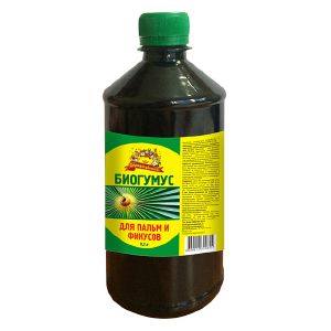 Биогумус для пальм и фикусов Царица цветов 0,3 л