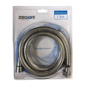Шланг душевой ZEGOR WKR-007 в блистере 150 см
