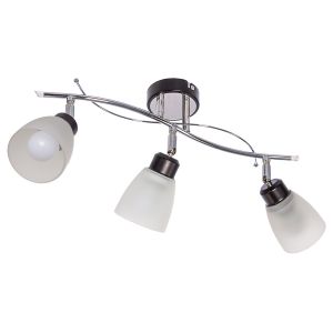 Светильник потолочный 01611/3CR+BK WT ЭкономСвет