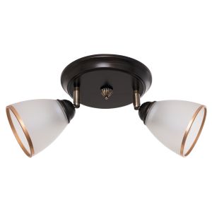 Светильник спотовый 11645/2WENGE WT ЭкономСвет