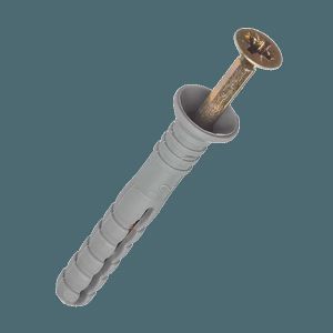 Дюбель-гвоздь, потайной бортик РОССИЯ 8х120 уп. - 2 шт. SteelRex